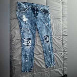 True Religion “Rocco” Blue Jeans